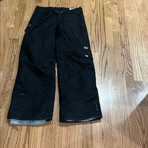 Men's Black Cargo Pants snow pants